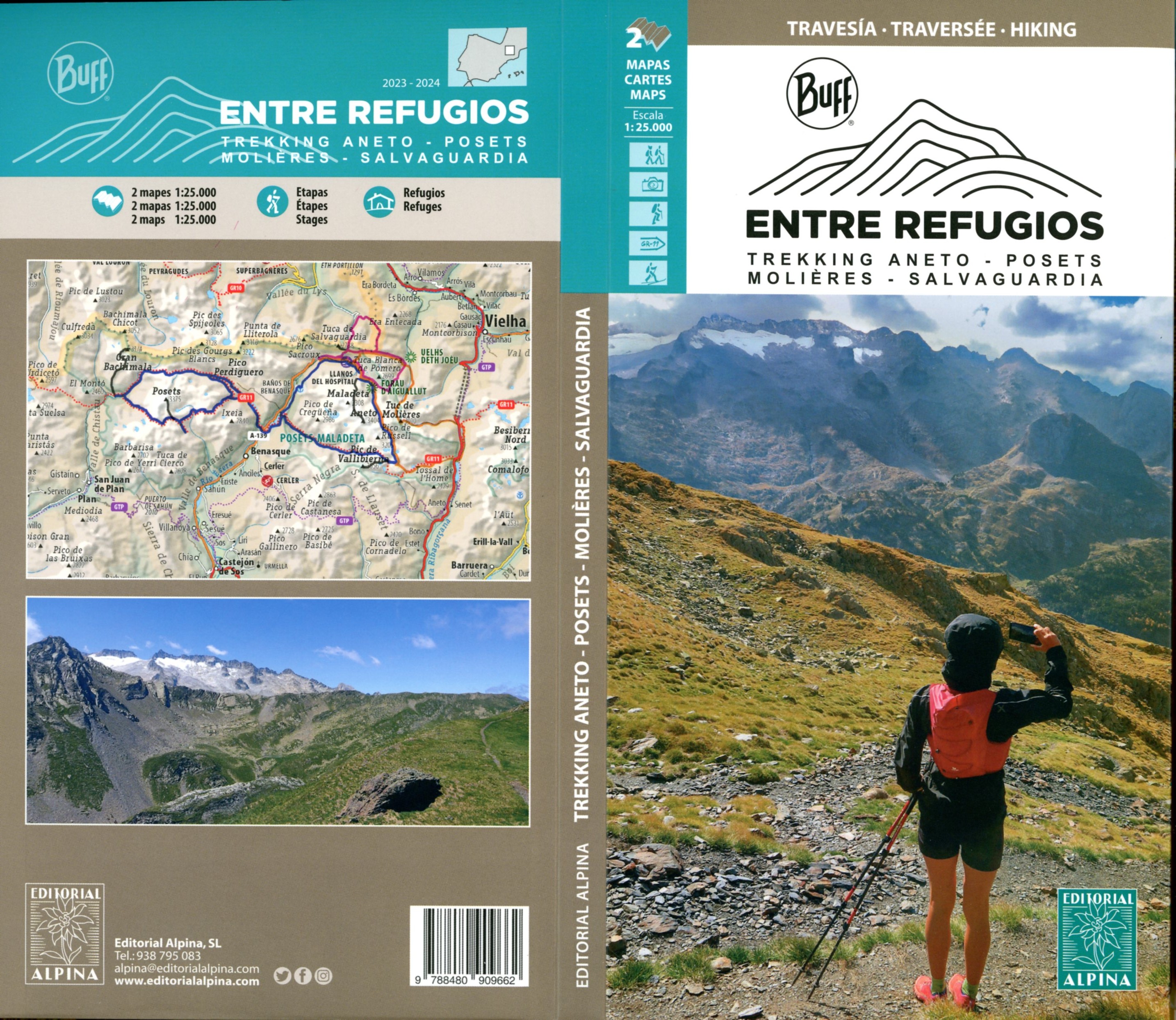 Entre Refugios : Trekking Aneto - Posets - Portada